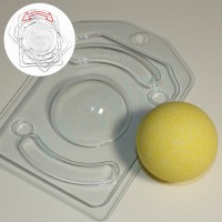 Полусфера D 55 мм с позиционированием