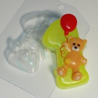 Цифры/1 с мишкой