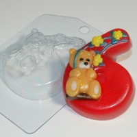 Цифры/6 с мишкой