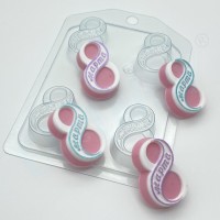 8 Марта / Надпись по диагонали МИНИ (4 ячейки)