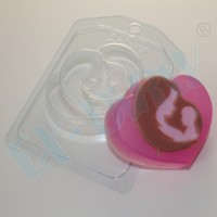 Мать и дитя (силуэт)