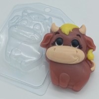 Теленок мультяшный