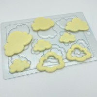 Облака Плоские силуэты